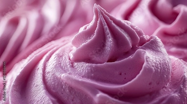 Fototapeta pink rose close up Magical Frosting Swirls
