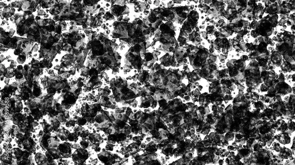Obraz Illustration of a black background texture