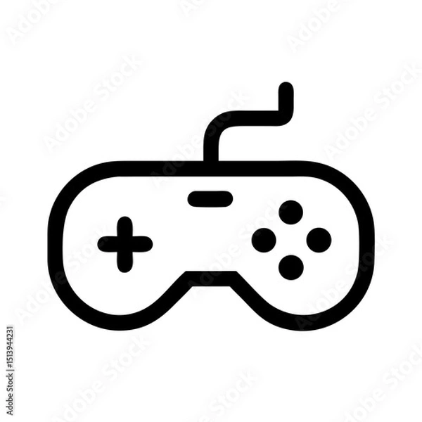 Fototapeta video game controller icon