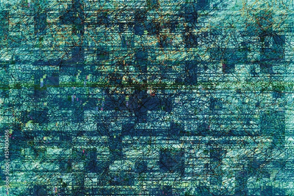 Obraz glitch pattern abstract background