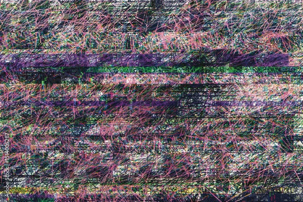 Obraz glitch pattern abstract background
