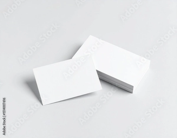 Fototapeta Mockup de carte de visite 