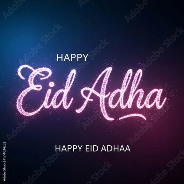 Obraz happy eid adhaa