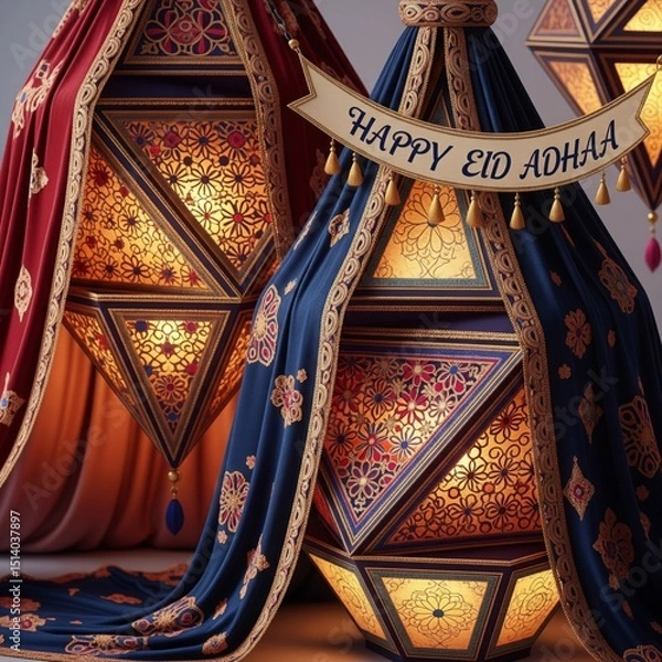 Obraz happy eid adhaa