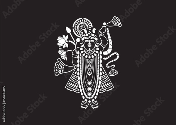 Obraz Lord Shree Nathji