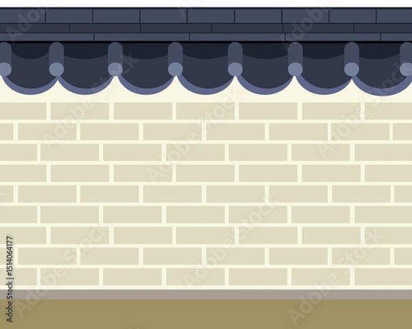 Obraz 전통,기와,지붕,명절,전통지붕,한국전통집,기와집,한옥,한옥집,한옥지붕,담,돌담,담벼락,한국전통집,전통집,벽,담벼락,추석,명절,한가위,설,설날,새해