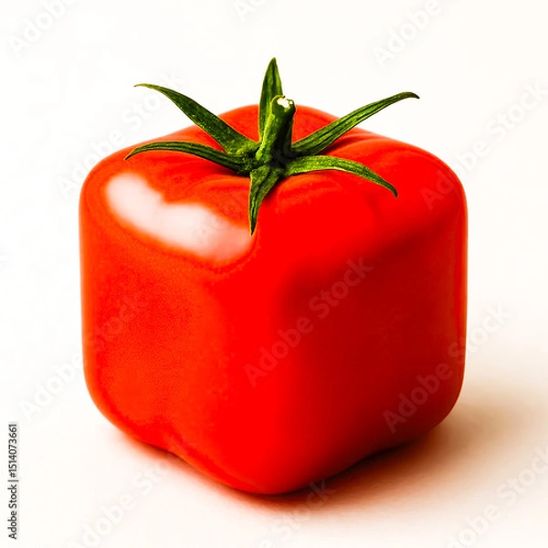 Obraz Geometric Fruits Collection – AI Generated Image