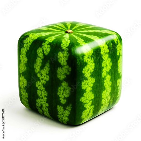 Obraz Geometric Fruits Collection – AI Generated Image