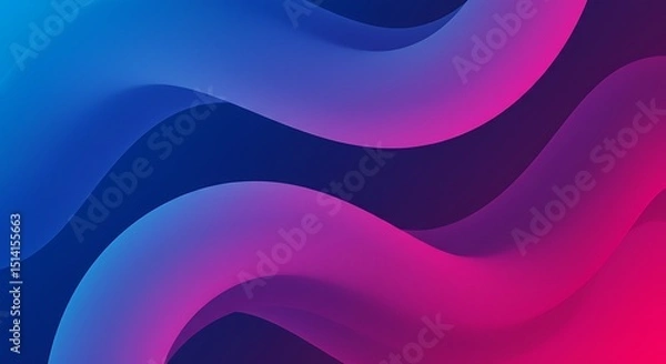 Obraz Purple Wave Fluid Background