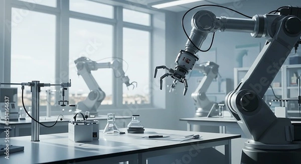 Obraz Industrial Robot Operation