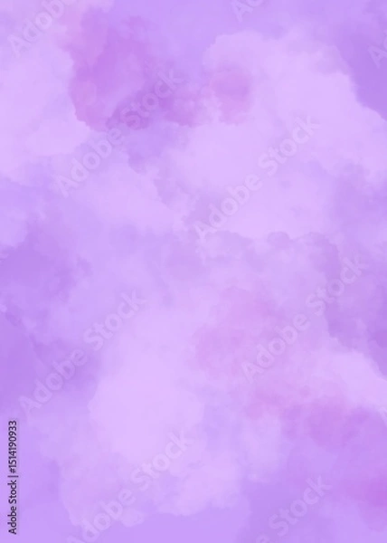 Obraz Cloudy soft purple sky background