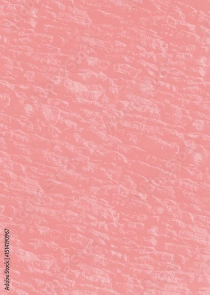 Obraz Pink stone wall effect background