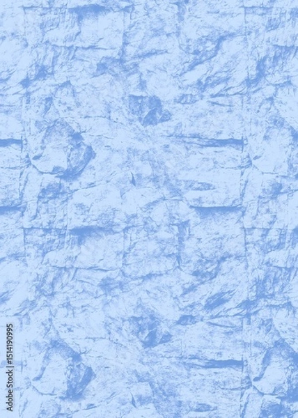 Obraz Soft blue stone wall texture background