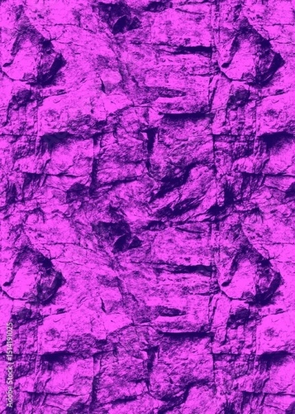 Obraz pink stone wall texture background