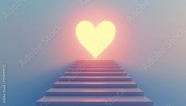 Obraz Stairway to Heart