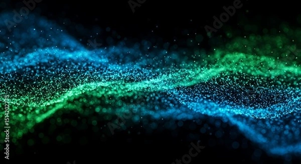 Obraz Multicolor Wave Background