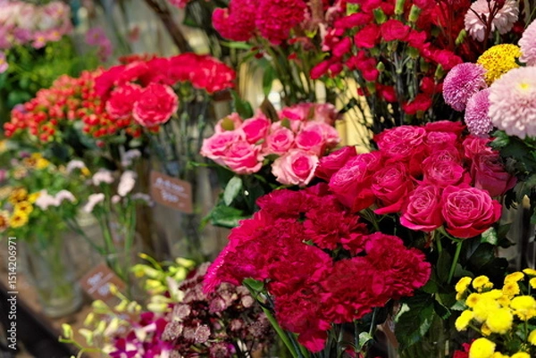 Obraz 花のある暮らし