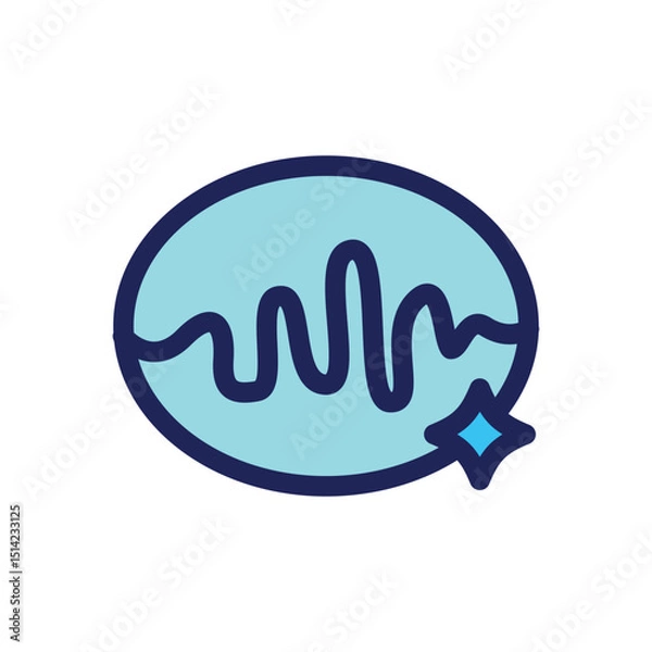 Obraz AI Generated Sound Icon