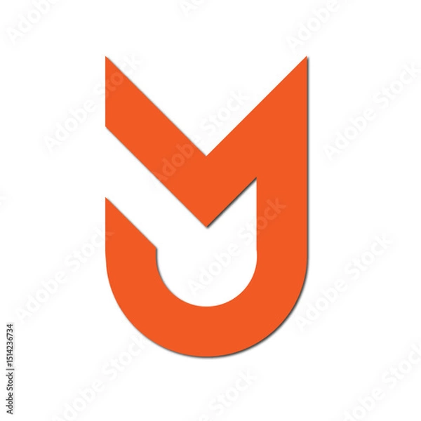 Fototapeta Web line modern color full logo design