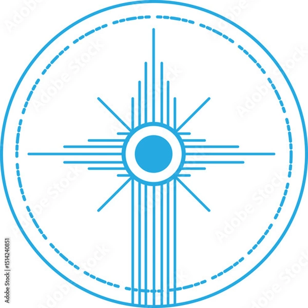 Obraz fantasy magic circle Create magic circles and cast spells.,Destiny of Stars and Adventure, Witches, wizards, and the magic realm.