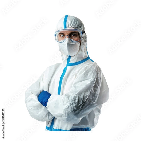 Obraz Occupational Health Specialist isolated on transparency background