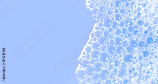 Obraz Colorful blurred bubble background ,Blue bubbles