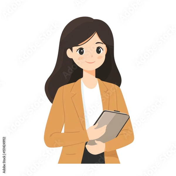 Obraz Project Coordinator isolated on transparency background