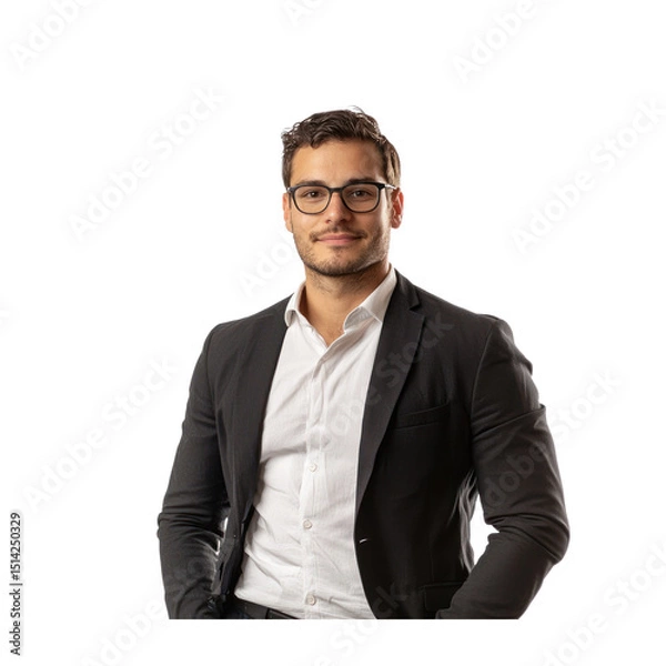 Obraz Regional Sales Manager isolated on transparency background