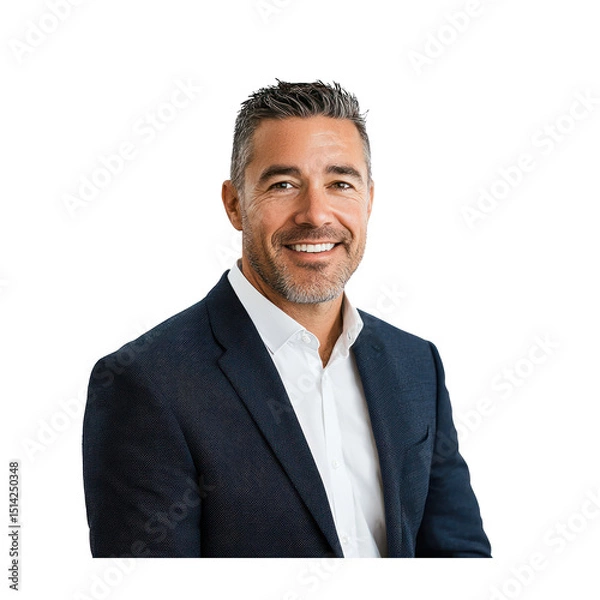 Obraz Regional Sales Manager isolated on transparency background