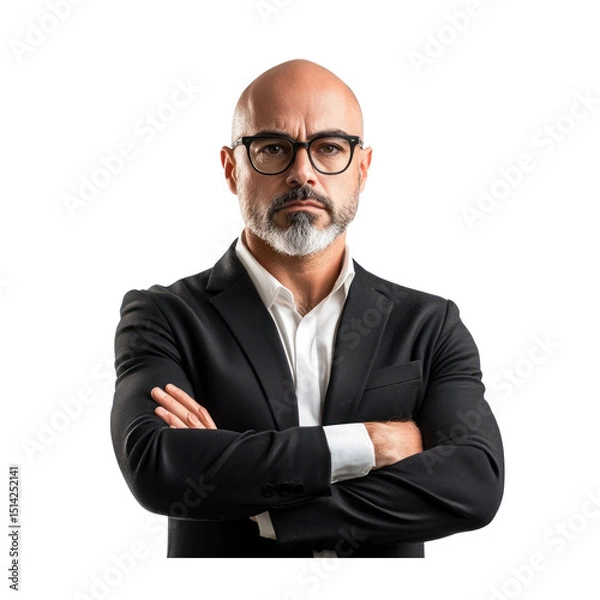 Obraz Risk Control Manager isolated on transparency background