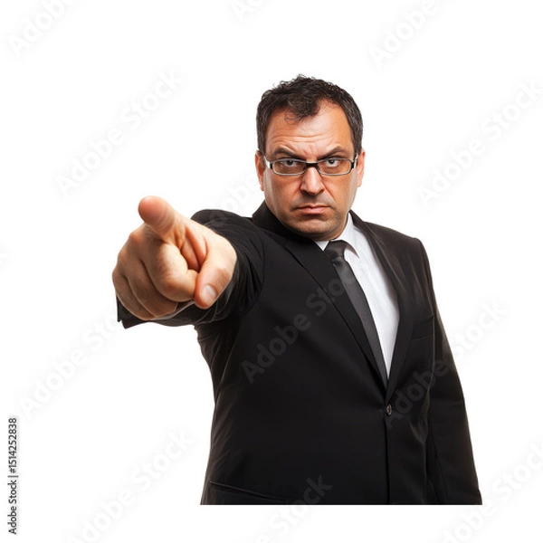 Obraz Sales Director isolated on transparency background