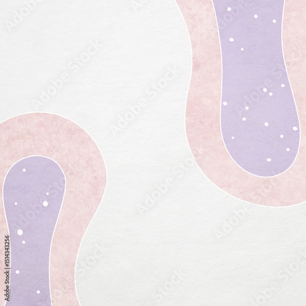 Obraz Organic modern patterned washi paper background. Stylish design with the texture of Japanese paper.