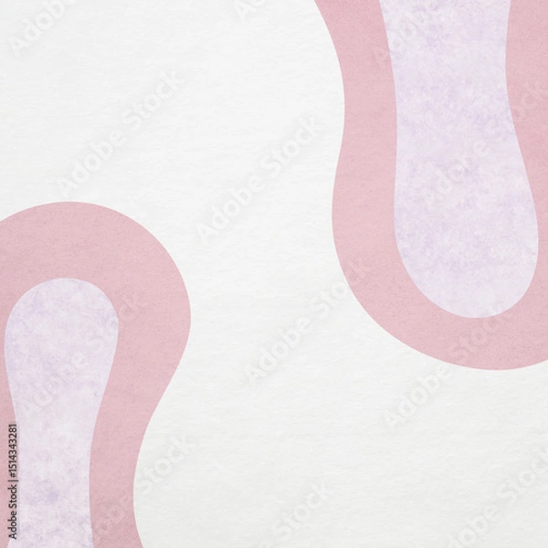 Obraz Organic modern patterned washi paper background. Stylish design with the texture of Japanese paper.