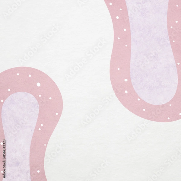 Obraz Organic modern patterned washi paper background. Stylish design with the texture of Japanese paper.