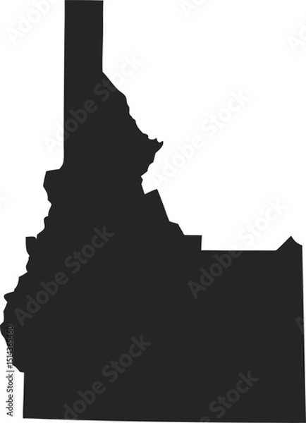 Fototapeta map of united states