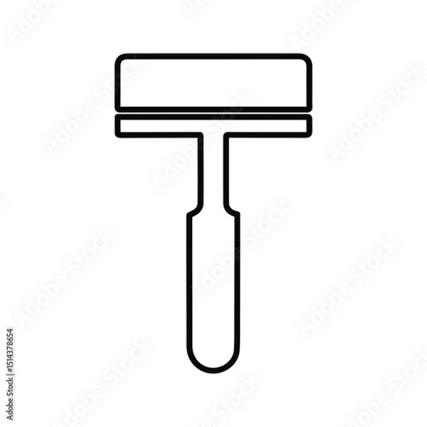 Obraz Razor Icon. Manual Shaver Illustration. Razor. Razor Blade.