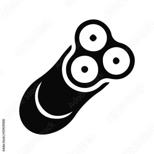 Obraz Shaving Machine Icon. Vector Illustration of Automatic Shaving Machine. Electric Shaver.