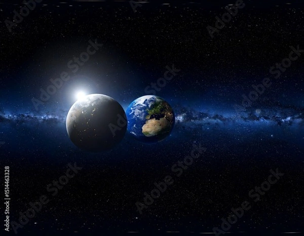 Obraz Planets in space