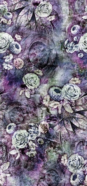 Obraz Beautifull pattern design for textile fabric