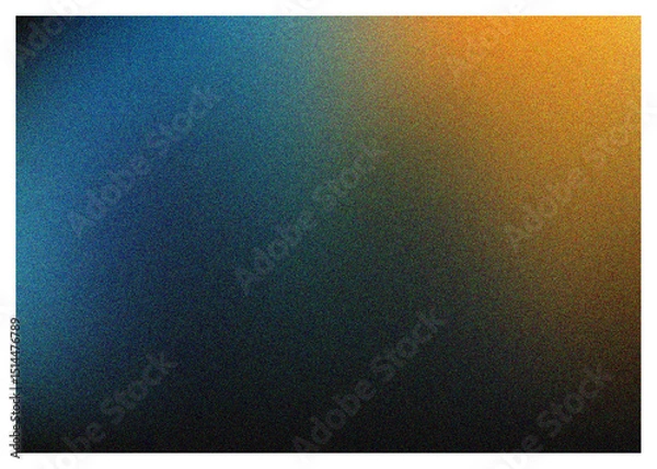 Obraz Colorful Grunge Gradient Background with Blue and Orange Texture
