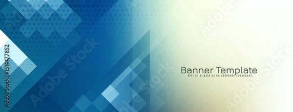 Fototapeta Abstract mosaic pattern decorative banner design