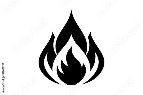 Obraz Creative Fire Logo Concept