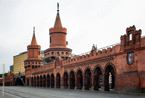 Obraz Oberbaumbrücke Berlin
