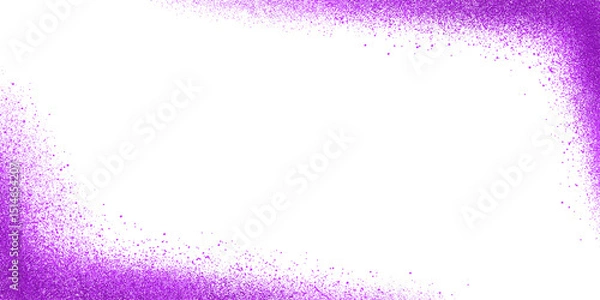 Fototapeta purple glitter frame light effect transparent illusration	