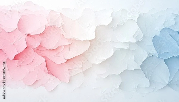 Obraz Calming Pastel Pink Blue Gradient Abstract Background