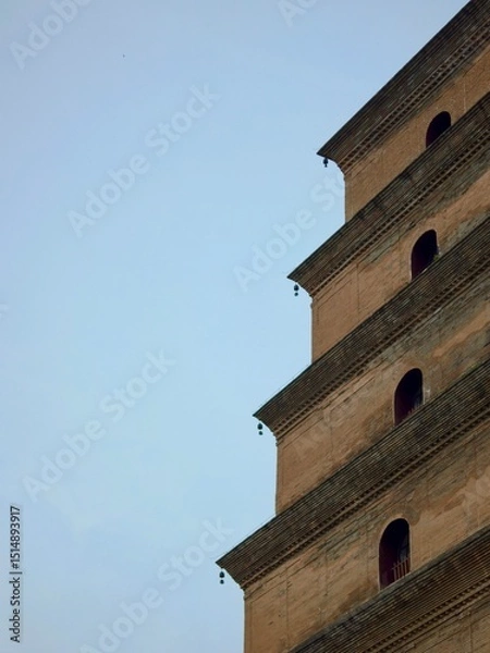 Obraz Giant Wild Goose Pagoda in Xi'an，China