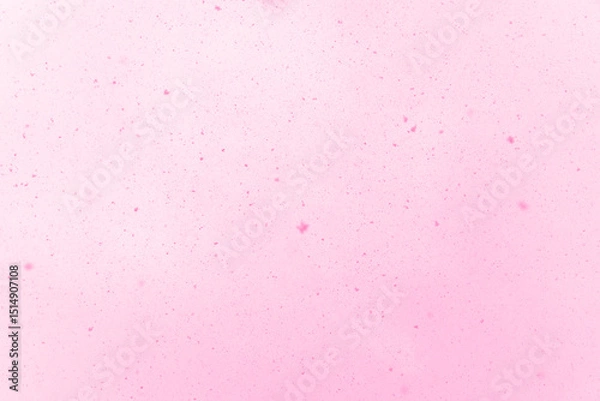 Fototapeta 空から降ってくる雪(ピンク着色)