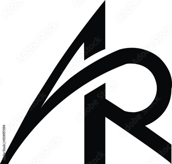 Obraz A R New Logo Design 