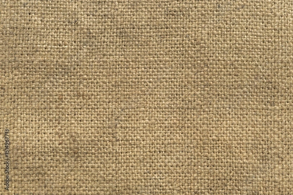 Fototapeta brown burlap texture background close up