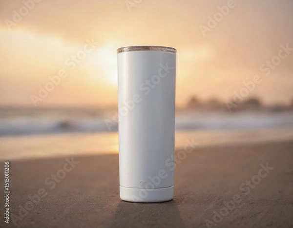 Obraz Versatile 20oz Blank White Tumblers in Rustic and Bright Settings